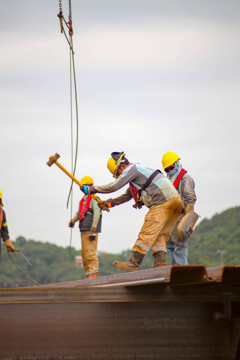 Men working